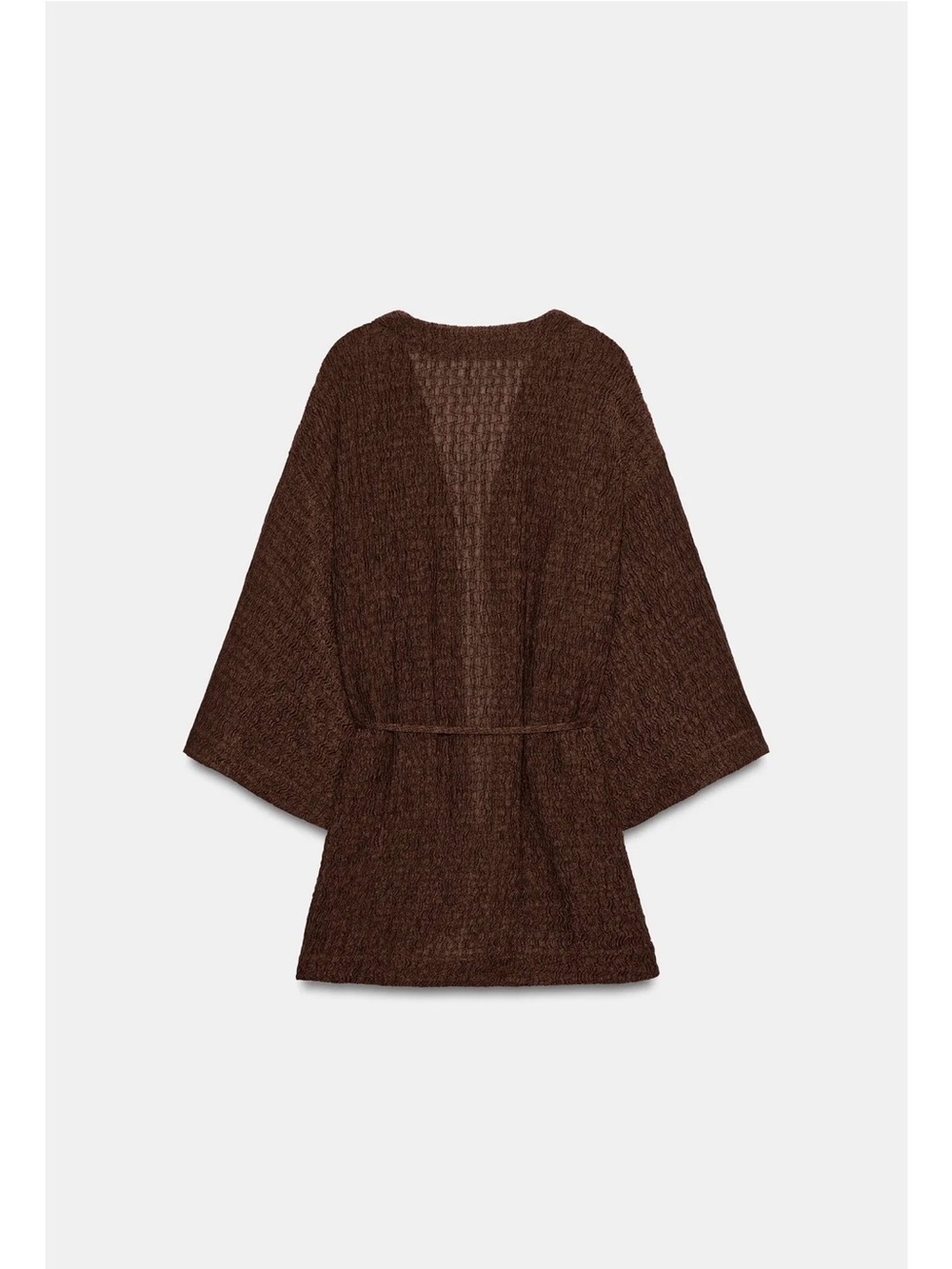 Zara crinkle effect belted jacket & pants set - Picture 14 of 14